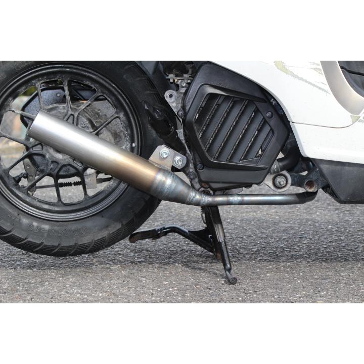 ホンダ DUNK用マフラー HOTSHOT インジェクション用 50φ 耐熱クリア