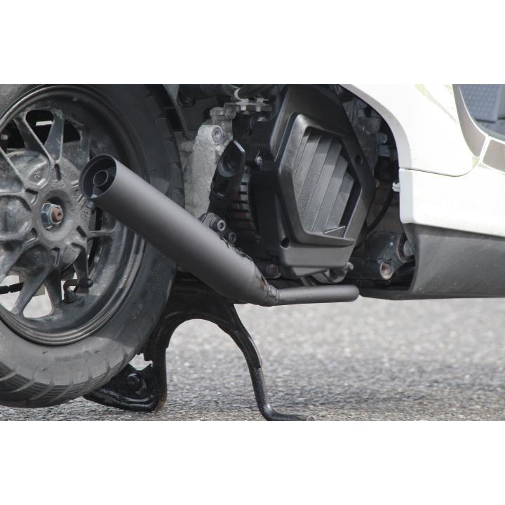 ホンダ DUNK用マフラー HOTSHOT インジェクション用 50φ 耐熱ブラック 