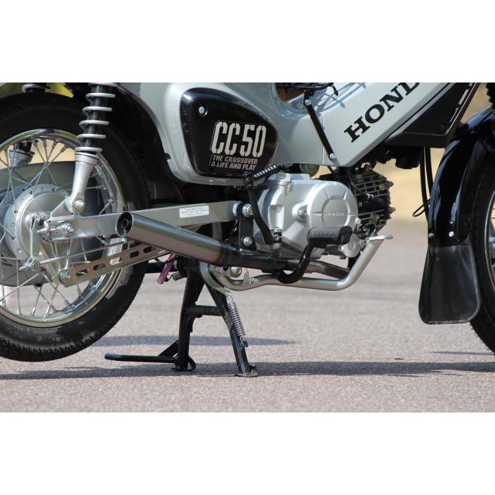 ホンダ クロスカブ50用マフラー 《GALEA CL》 クリア塗装 ガレア
