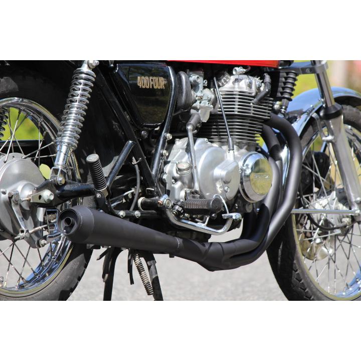 ホンダ CB400F マフラー フルエキゾースト タコ足テーパー管タイプ