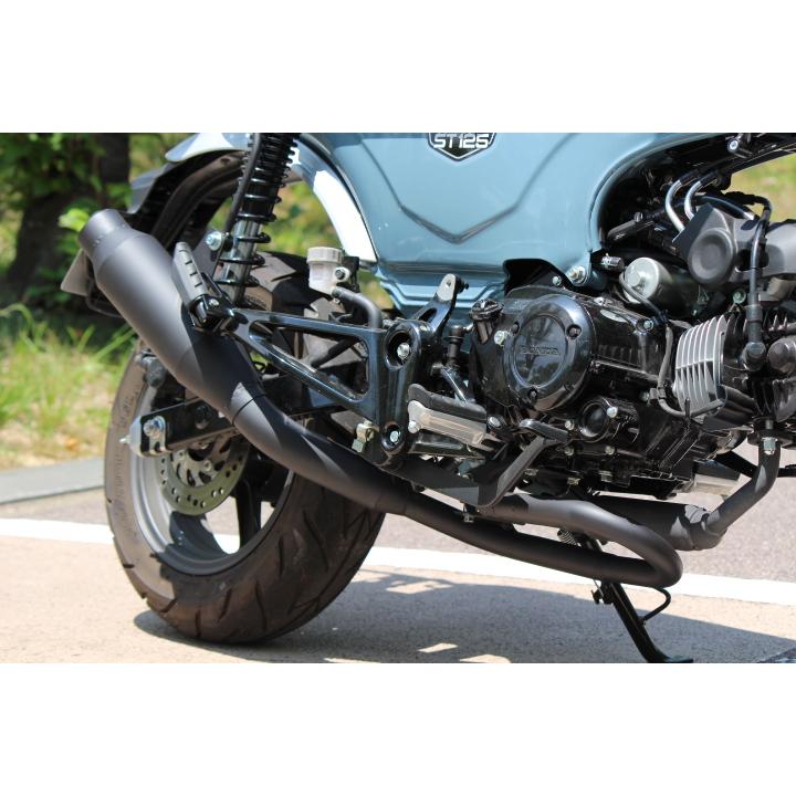 ホンダ DAX125 (ST125) スリップオンマフラー 《砲弾》JB04 自社