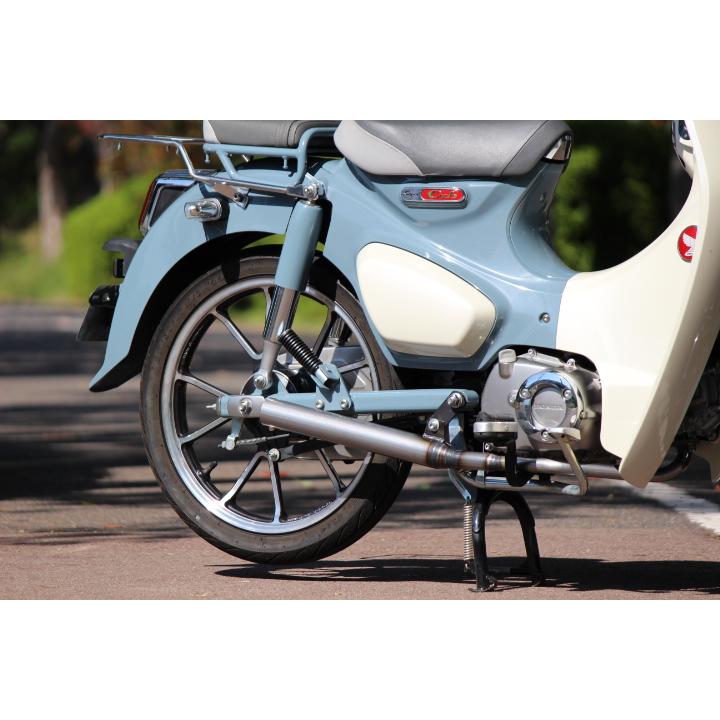 ホンダ カブキャブ用マフラー 耐熱クリア マフラーのみの販売 ロングヒット商品 HONDA カブ キャブ用マフラー 耐熱クリア 50φ ロングセラー商品 在庫〇