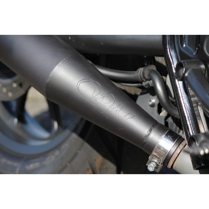 レブル250 Rebel 〜2022年 初期型 2BK-MC49 スリップオンマフラー 刻印