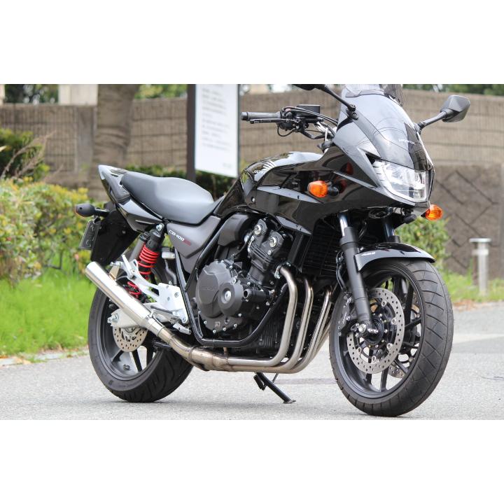 ホンダ HONDA CB400スーパーフォア NC42 スリップオンマフラー クロム
