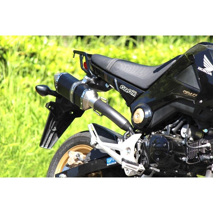 HONDA グロム125 (JC61) 1型 GROM スリップオンマフラー ブラック