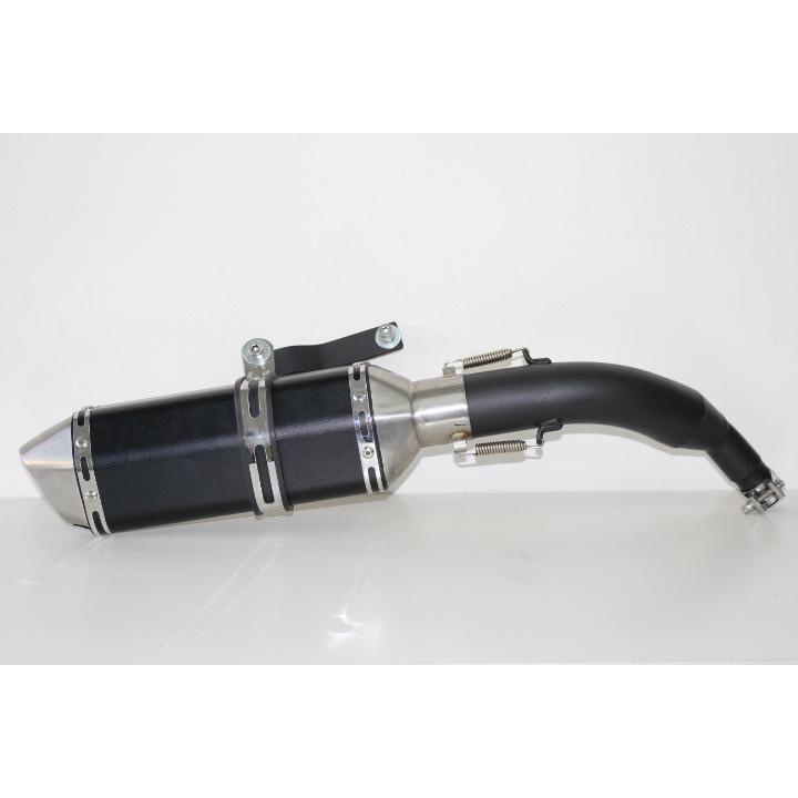 HONDA グロム125 (JC61) 1型 GROM スリップオンマフラー ブラック