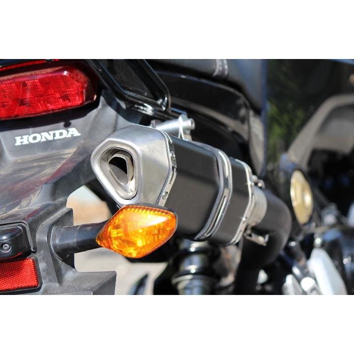 HONDA グロム125 (JC61) 1型 GROM スリップオンマフラー ブラック