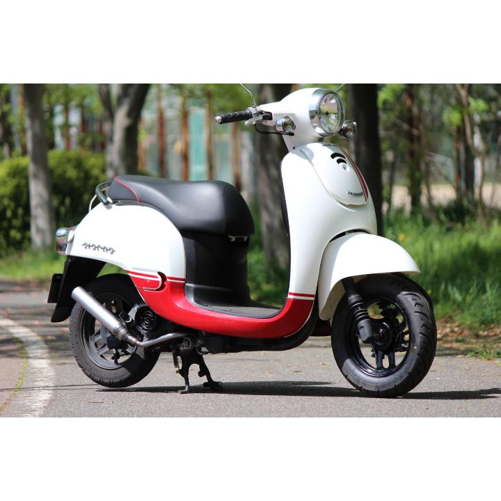 ホンダ シャリー用マフラー 耐熱クリア マフラーのみの販売 在庫あり 50φ ホンダ シャリー Dokan(どかん)マフラー 50φ 耐熱クリア