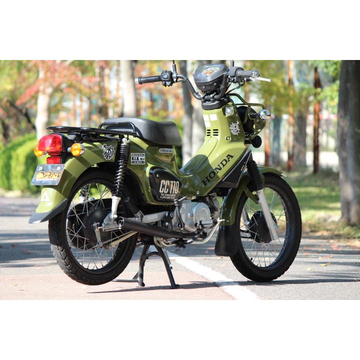 ホンダ クロスカブ110用マフラー ロングタイプ BokanCC JA45.JA60.JA79