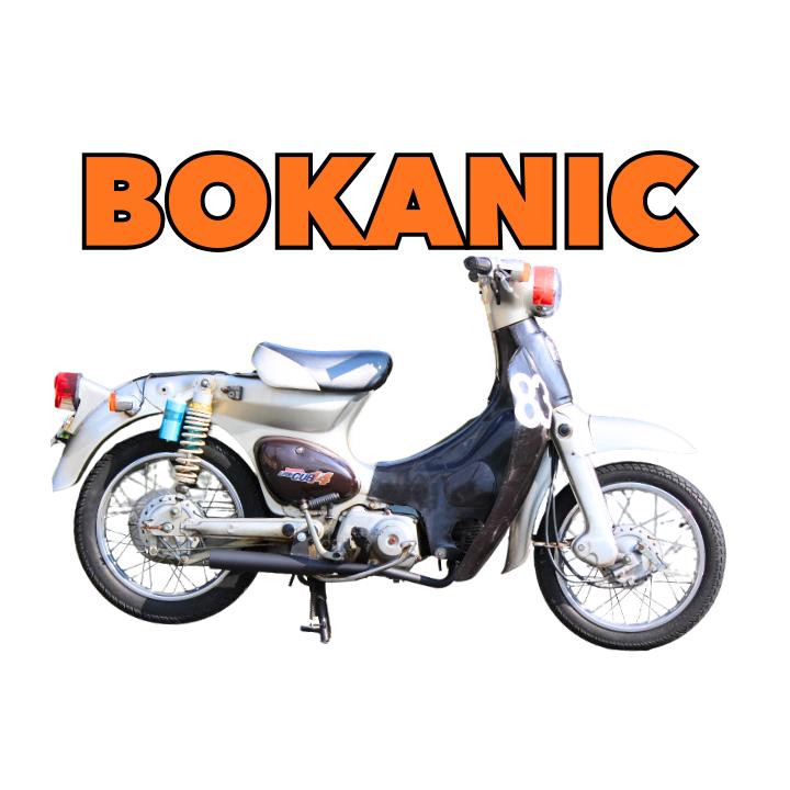 NEW スーパーカブ/リトルカブ キャブ用マフラー BOKANIC〈ボカニック