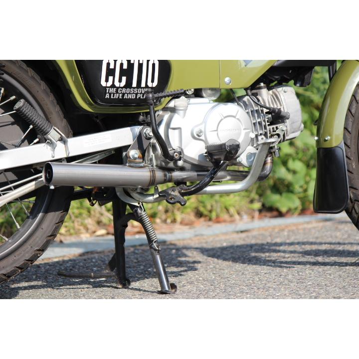 NEW クロスカブ110用マフラー BOKANOVA〈ボカノヴァ〉クリア塗装 JA45