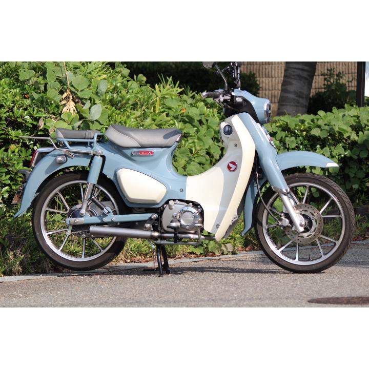 NEW スーパーカブ C125用マフラー CUBGONIA 〈カブゴニア〉クリア塗装