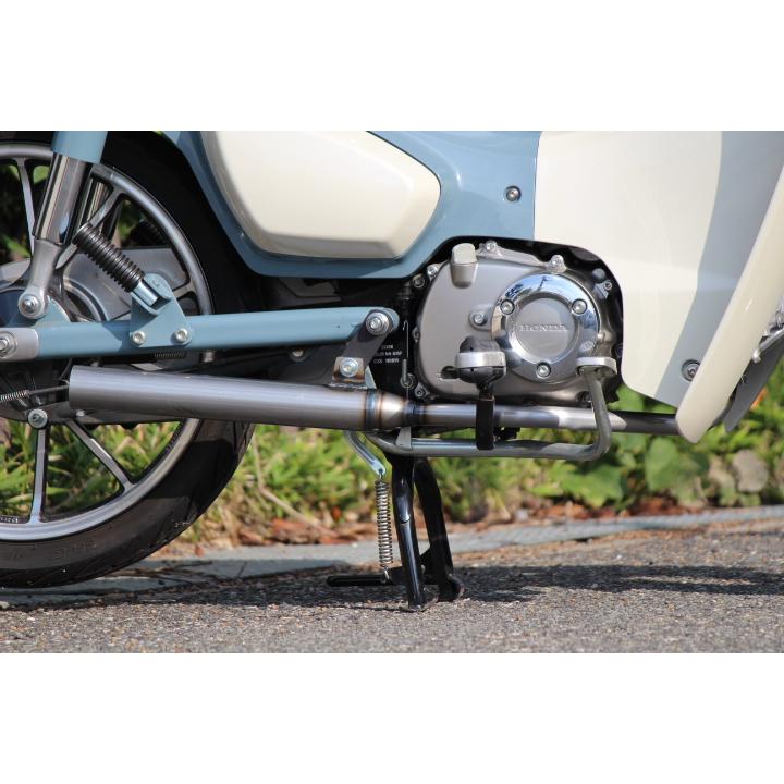 NEW スーパーカブ C125用マフラー CUBGONIA 〈カブゴニア〉クリア塗装