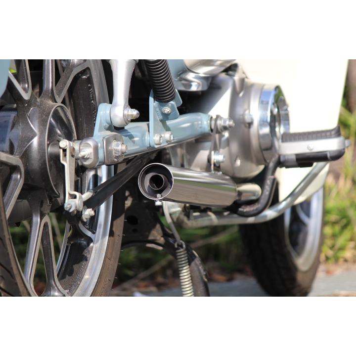 NEW スーパーカブ C125用マフラー CUBGONIA 〈カブゴニア〉クリア塗装