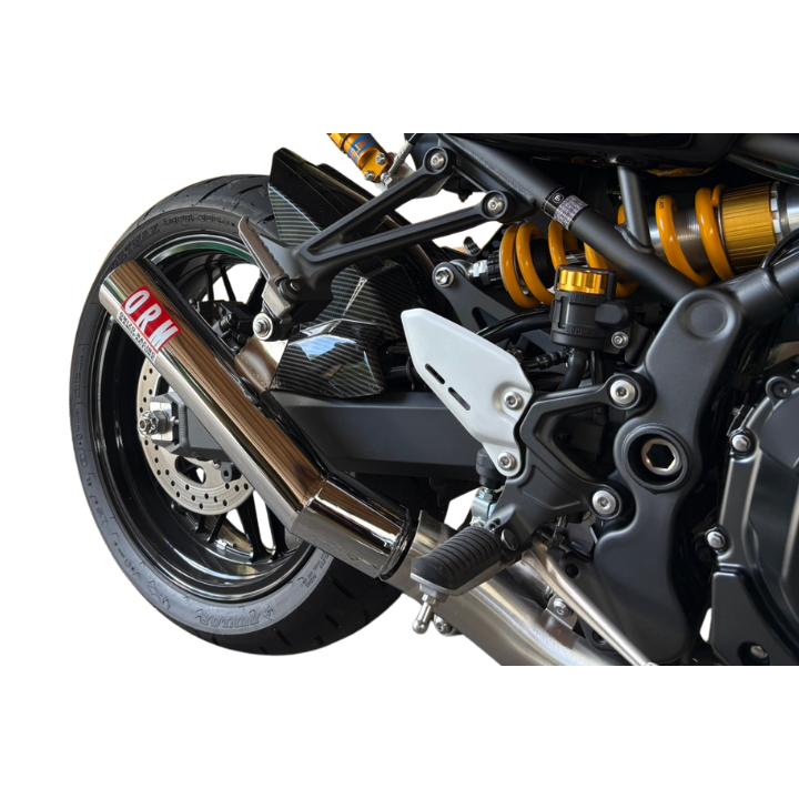 NEW Kawasaki Z900RS 2026年モデル スリップオンマフラー クロムメッキ