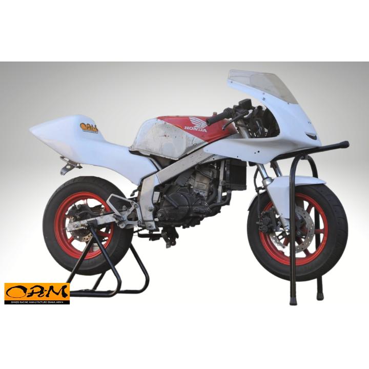 ORM製 ホンダ NSR50 スーパースリットアッパーカウル 白ゲル ワイド