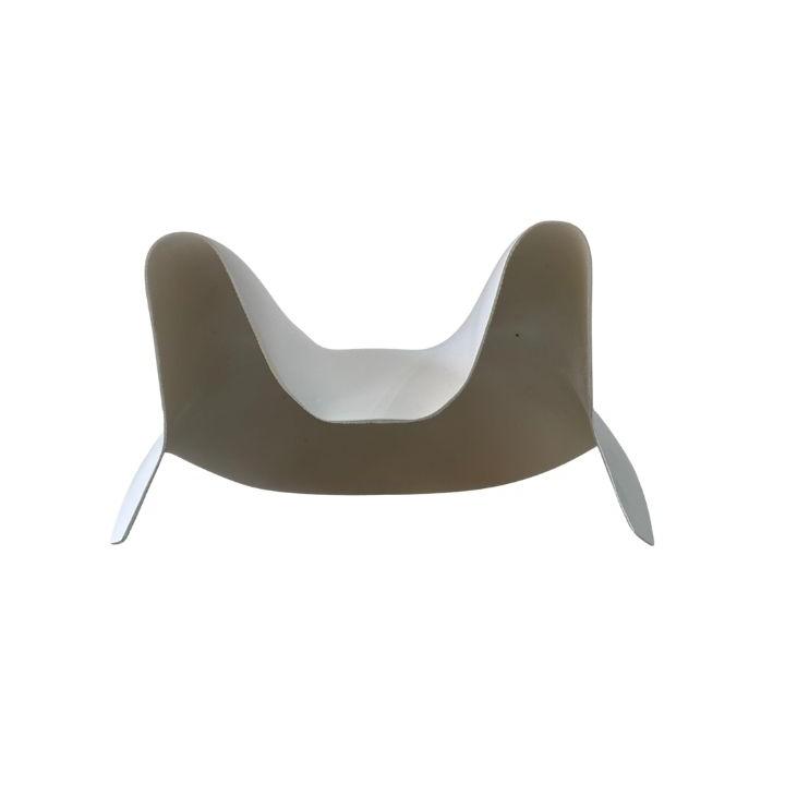 猫耳☆二代目にゃこ耳 ヘルメットディフューザー 半ヘル用 白ゲル 復刻