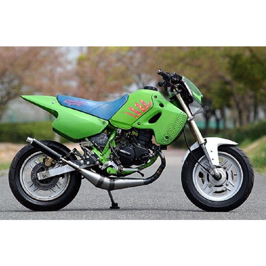 ORM製 カワサキ KSR80 ダウンチャンバー 耐熱クリア シルバー ORM製 カワサキ KSR80 ダウンチャンバー 耐熱クリア シルバー