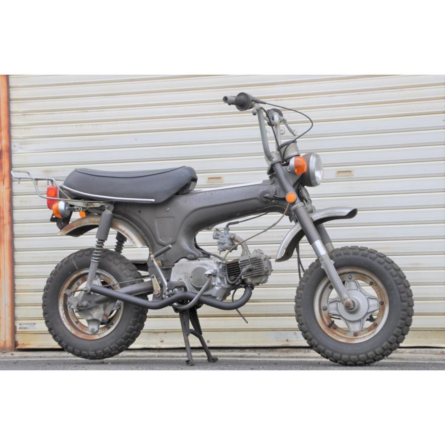 ORM製 ホンダ ダックス DAX 50.70 ウェイブ管マフラー 耐熱ブラック