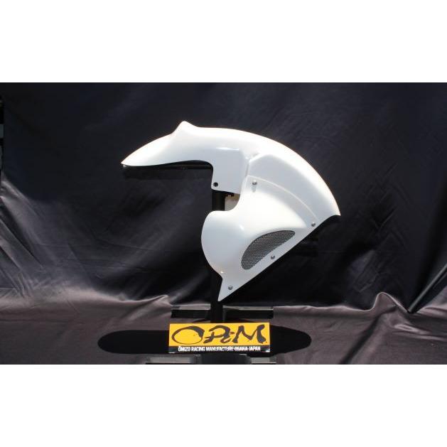 ORM製 ヤマハ XJR400 93〜97年 フロント エアロダクトフェンダー FRP