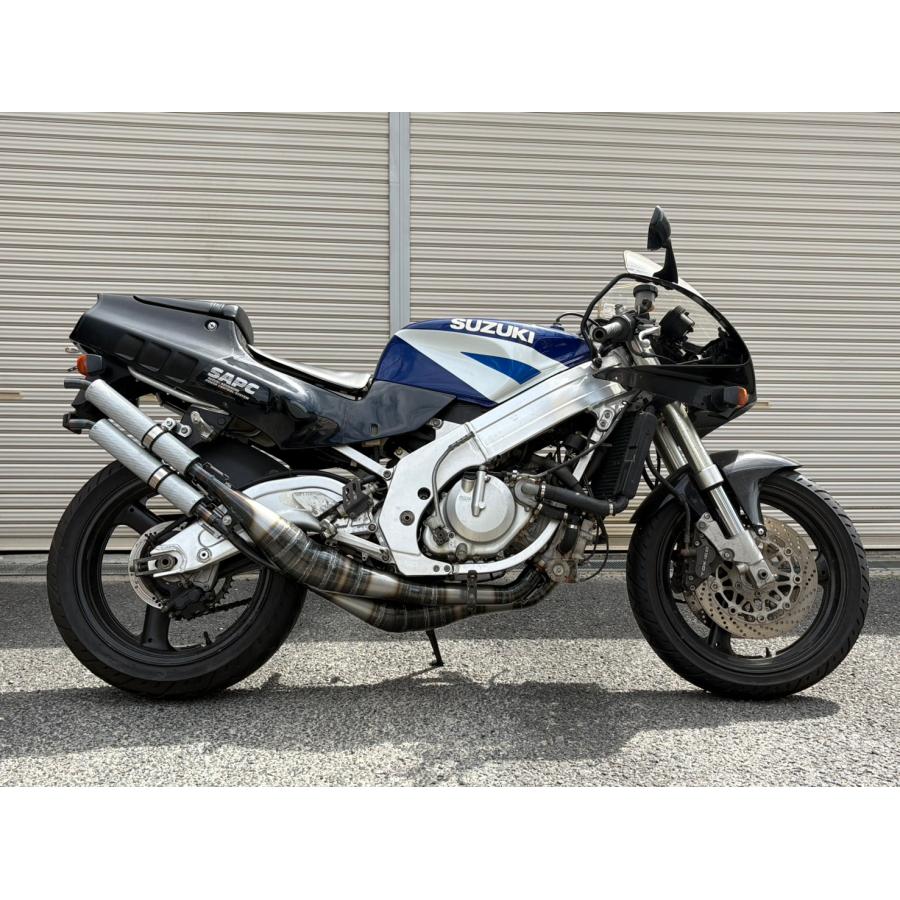 スズキ RGV250Γ 右2本出しチャンバー FANG ファング ORM 自社製造