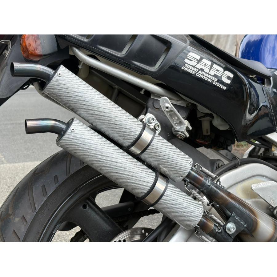 スズキ RGV250Γ 右2本出しチャンバー FANG ファング ORM 自社製造