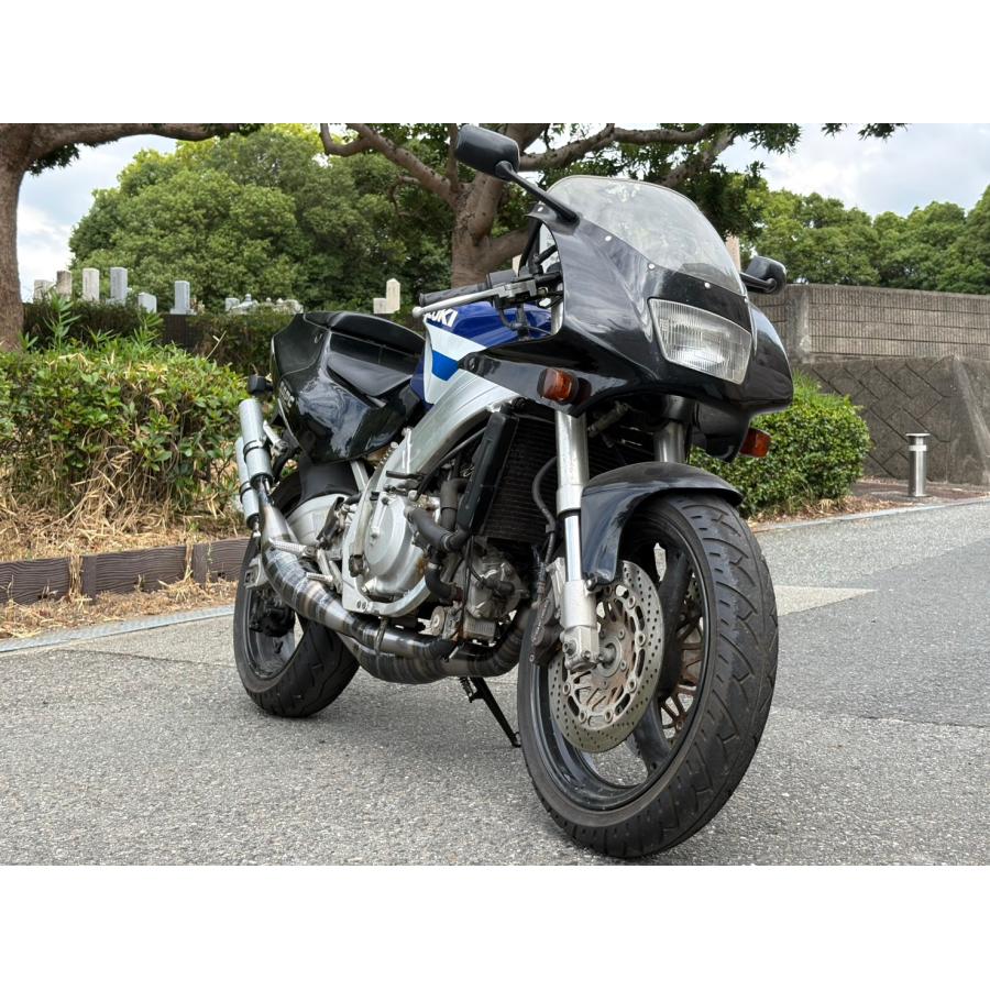 スズキ RGV250Γ 右2本出しチャンバー FANG ファング ORM 自社製造