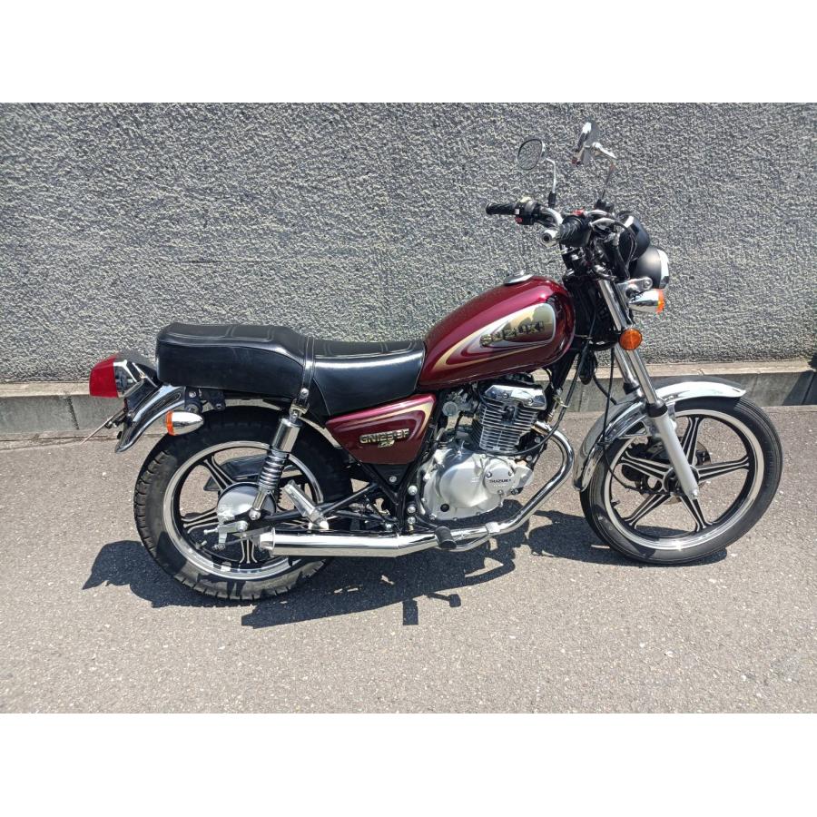 スズキ GN125-3F インジェクション用 エキゾーストマフラー QUIET