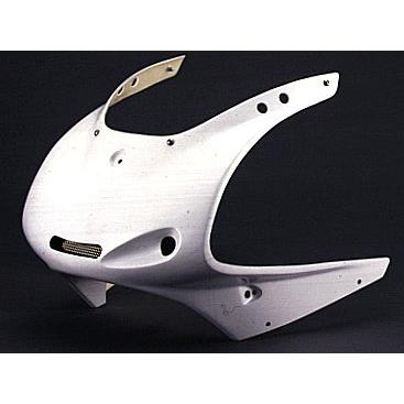 ORM製 ヤマハ TZR50R RSタイプ アッパーカウル FRP 白ゲル 当時