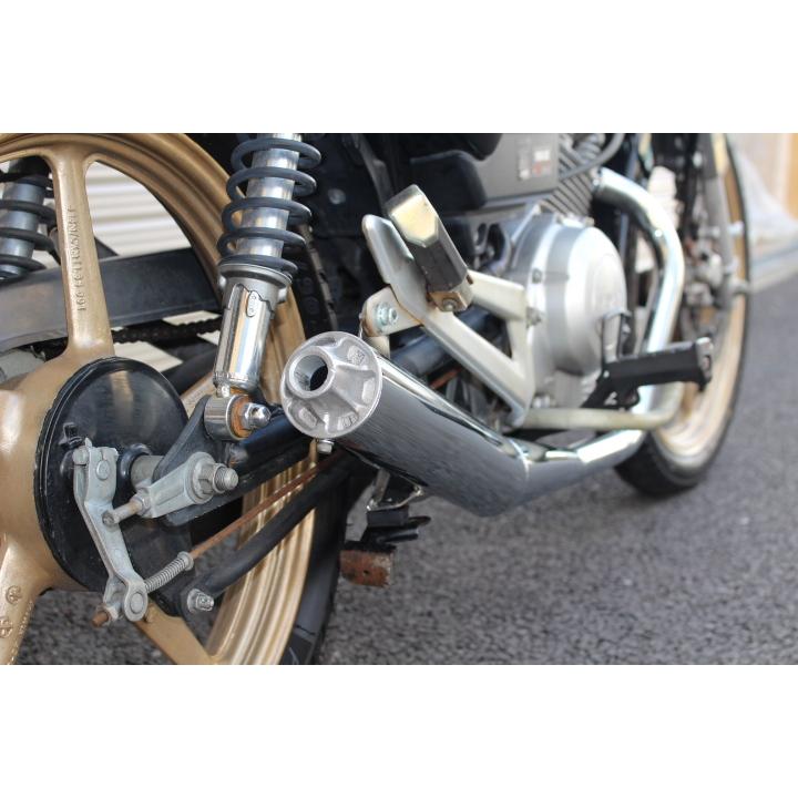 ヤマハ YBR125 キャブ・インジェクション エキゾーストマフラー