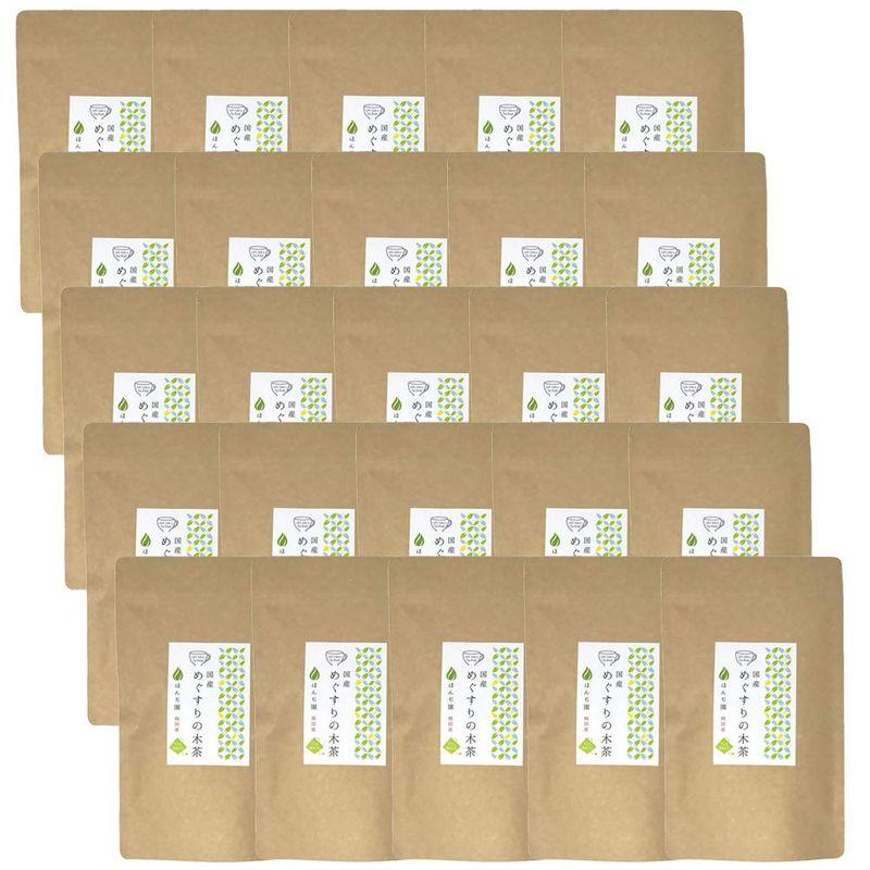 H0njien tea ほんぢ園 健康茶 国産 めぐすりの木茶 ティーパック 3g×25p×25袋 セット セ T