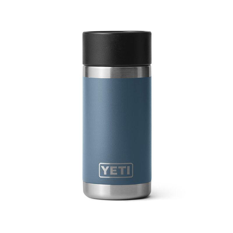 YETI (イエティ) ランブラー 12オンスボトル ステンレススチール 真空断熱 ホットショットキャップ付き 北欧 ブルー
