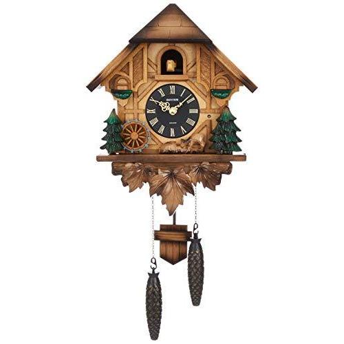 正式的 リズム Rhythm Rhythm リズム Rhythm 日本製造 毎正時数取り後 メロディ付 カッコーティンバー 茶色木地仕上げ 4mj423sr06 快適グッズ 旅行小物 Accesvertical Es