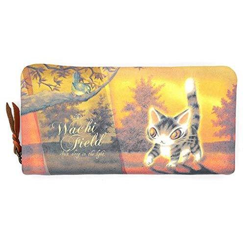 わちふぃーるど ダヤン 光の猫 Wachifield ダヤン 本革 長財布 長財布 光の猫 Tomtom A B08yy35v6w 激安スーパー