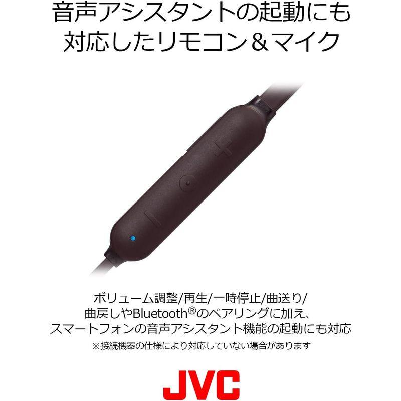 JVC HA-FX67BT-B ワイヤレスイヤホン Bluetooth対応/連続7時間再生/ソフトバンド採用/生活防水//マグネット内蔵 ブ｜tomy-zone｜07