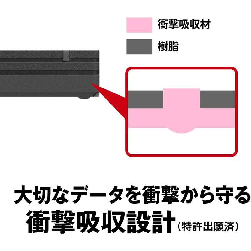 BUFFALO USB3.1Gen1 ポータブルSSD 1TB 日本製 PS5/PS4(メーカー動作確認済) 耐衝撃・コネクター保護機構 S｜tomy-zone｜03