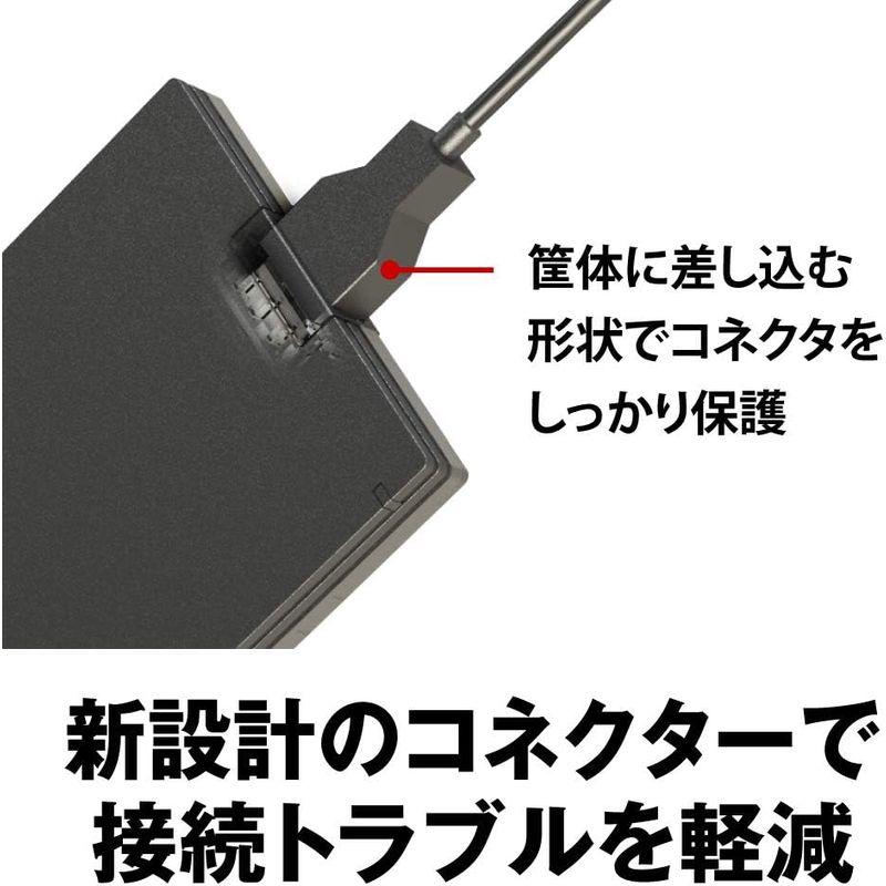 BUFFALO USB3.1Gen1 ポータブルSSD 1TB 日本製 PS5/PS4(メーカー動作確認済) 耐衝撃・コネクター保護機構 S｜tomy-zone｜05