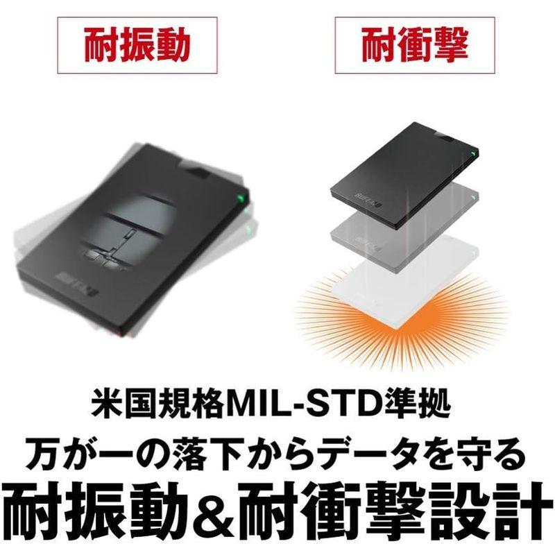 BUFFALO USB3.1Gen1 ポータブルSSD 1TB 日本製 PS5/PS4(メーカー動作確認済) 耐衝撃・コネクター保護機構 S｜tomy-zone｜09