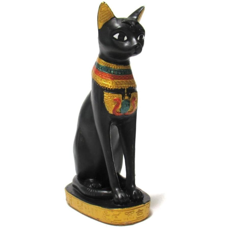 古代エジプトの猫型の女神 バステト神mサイズブラック立像 バステト神 猫神 彫像 彫刻 Tomyzone 通販 Yahoo ショッピング