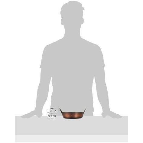 搬入設置サービス付 新光金属 天ぷら鍋 素銅 21cm IH対応 ミニ卓上 ...