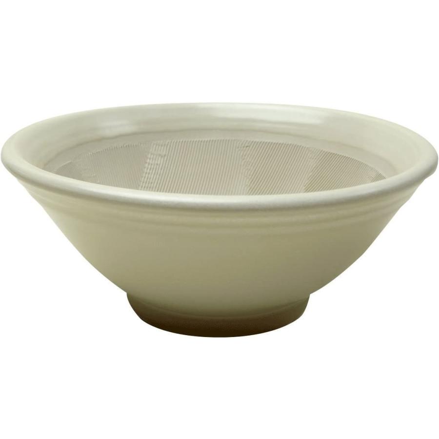 てなグッズや 元重製陶所 石見焼 すり鉢 7号 直径22cm すべり止め付 白マット ファンタジーワールド ミネラオール:I 爬虫類・両生類用