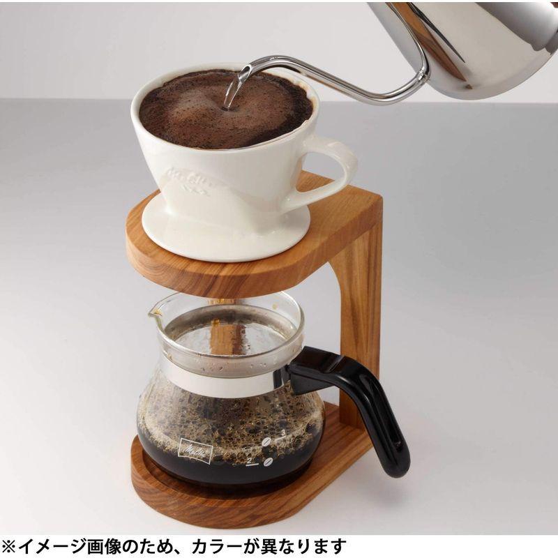 メリタ Melitta コーヒー ドリッパー 陶器製 日本製 計量スプーン付き 2~4杯用 シトロングリーン SF-P-G1×2｜tomy-zone｜04
