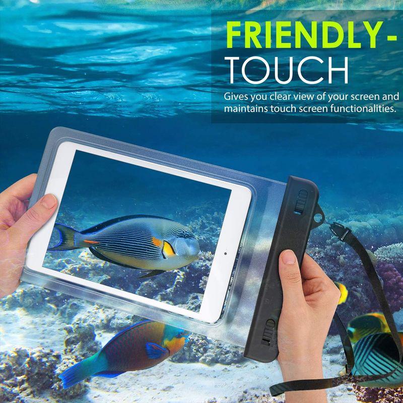 防水ケース ATiC タブレット防水ケース カバー iPad Mini 2019/4/3/2, Samsung Tab 5/4/3, Gal｜tomy-zone｜03