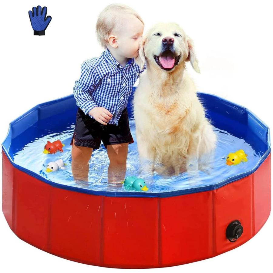 1510円 最大81 オフ Hoopet 犬プール ペット用バスグッズ ベビー プール 小型犬 中型犬 大型犬 お風呂 折り畳み Pvc 1 30cm