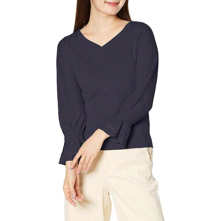 早割クーポン レッセパッセ セーター プリーツスリーブpo レディース ネイビー 38 ニット セーター Www Universitaria Cl