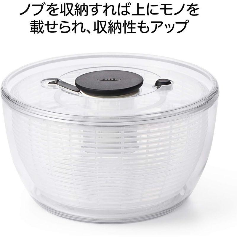 OXO サラダスピナー 野菜水切り器 大 丸型｜tomy-zone｜02