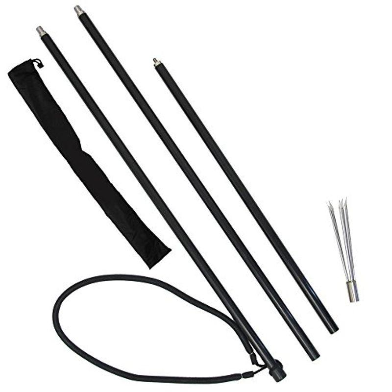 Ultimate Dive (アルティメットダイブ) スピア 5又 クラスター 軽量 丈夫 防サビ アルミニウム製ポール (3ピース 1