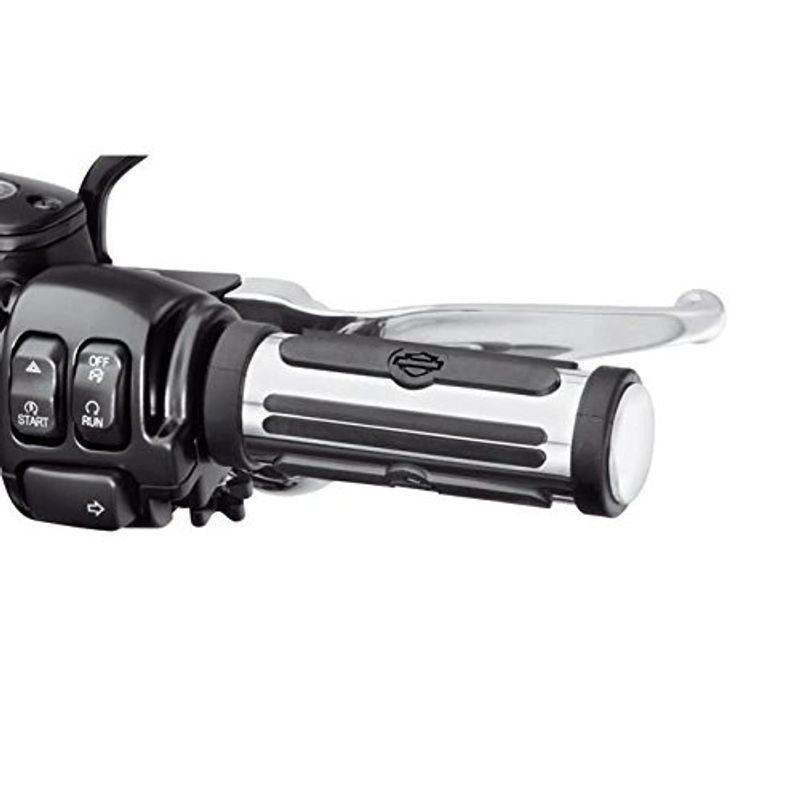 75%OFF!】 56246-96A ハーレー純正クロームラバーハンドグリップ