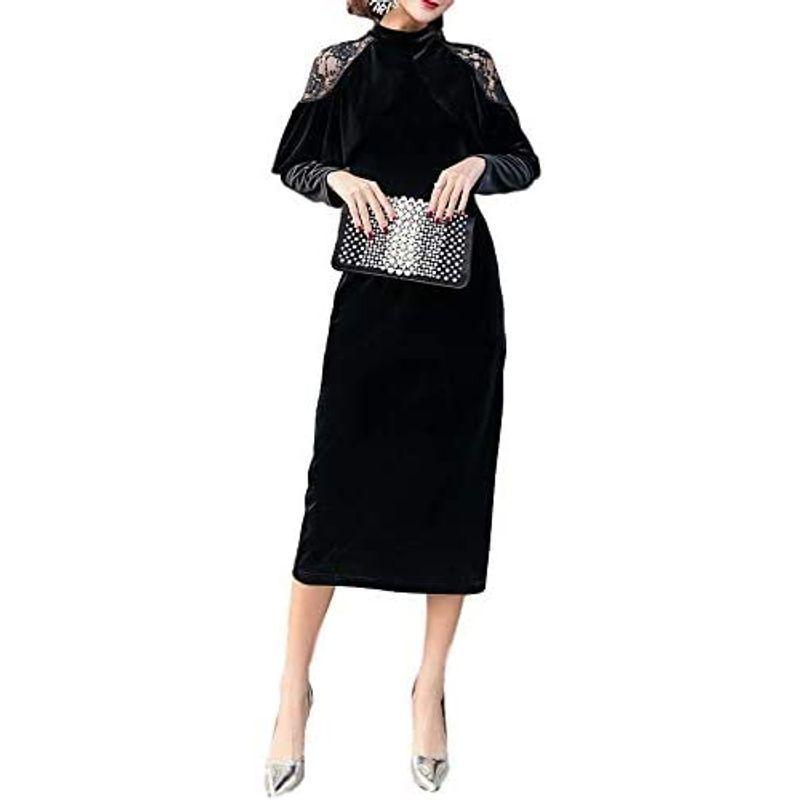 わけあり並の激安価格 シオン ワンピース ベロア フォーマル 高級 レース 結婚式 パーティー セミフォーマル レディース 上下セット ジャージ ６サイズ展開 ル 春バーゲン 特別送料無料