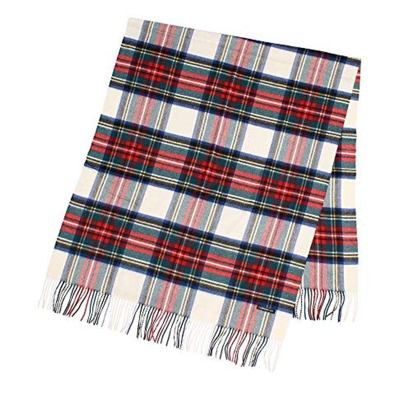 (バイヤー)BUYER ピュア カシミヤ 100% チェック ストール ブランケット 全6色メンズ レディースカシミア チェック柄 タータン